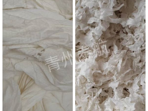 腈綸切斷效果對(duì)比