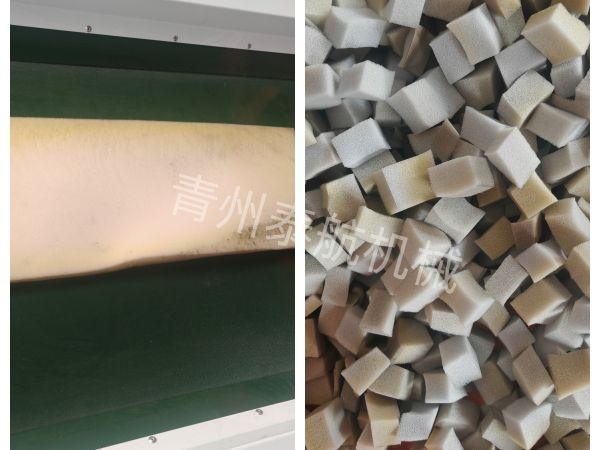 海綿切粒效果對(duì)比